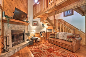 Creekside Cabin with Hot Tub Near Pigeon Forge!